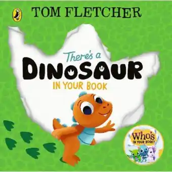 Asda There's a Dinosaur in Your Book by Tom Fletcher offer