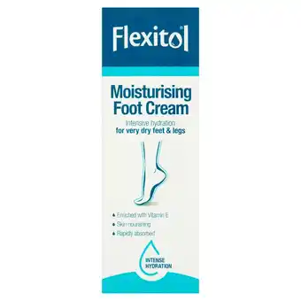 Sainsbury's Flexitol Moisturising Foot Cream 85g offer