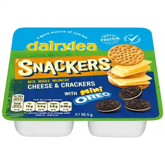 Asda Dairylea Snackers Oreo Convenience Meals 56.5 Gr offer