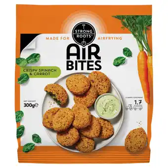 Asda Strong Roots AirBites Crispy Spinach & Carrot 300g offer