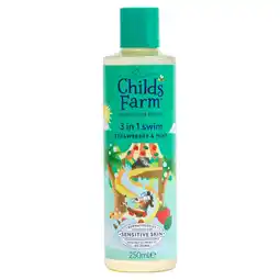 Asda Childs Farm 3 in 1 Swim Strawberry & Mint 250ml offer