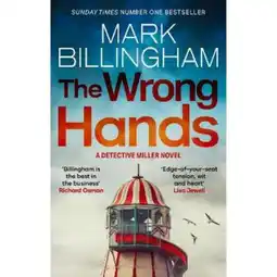 Asda Paperback The Wrong Hands by Mark Billingham offer