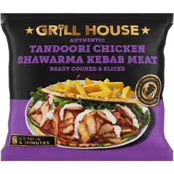 Iceland Grill House Grill House Tandoori Chicken Shawarma 350g offer