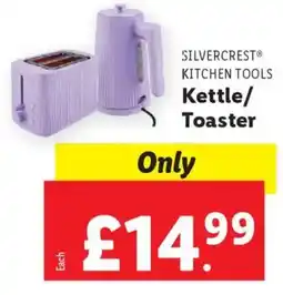 Lidl SILVERCREST® KITCHEN TOOLS Kettle/ Toaster offer