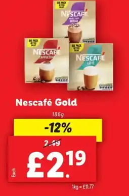 Lidl Nescafé Gold offer