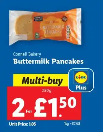 Lidl Connell Bakery Buttermilk Pancakes offer