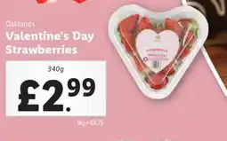 Lidl Oaklands Valentine's Day Strawberries offer