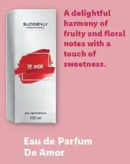 Lidl Eau de Parfum De Amor offer