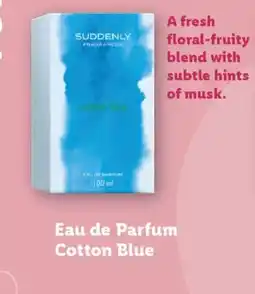 Lidl Eau de Parfum Cotton Blue offer