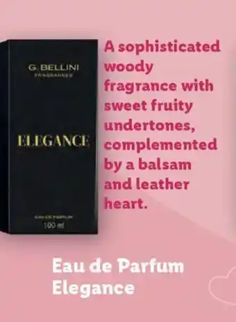 Lidl Eau de Parfum Elegance offer