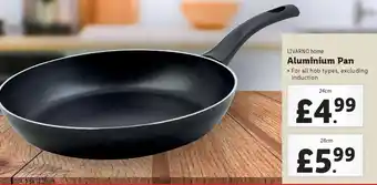 Lidl LIVARNO home Aluminium Pan offer