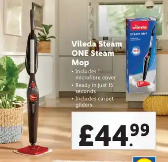 Lidl Vileda Steam ONE Steam Mop offer