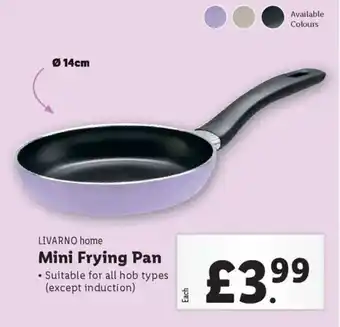 Lidl LIVARNO home Mini Frying Pan offer