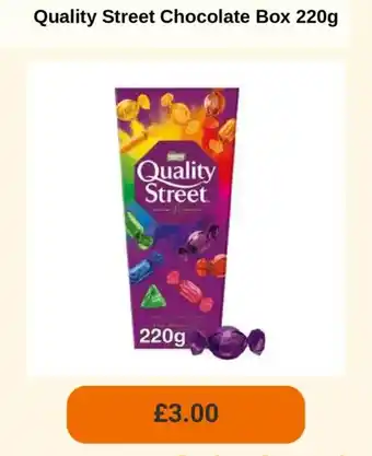 Sainsbury's Quality Street Chocolate Box offer