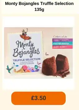 Sainsbury's Monty Bojangles Truffle Selection offer