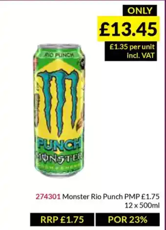 Musgrave MarketPlace Monster Rio Punch offer