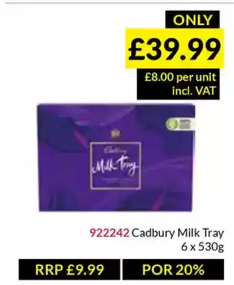 Musgrave MarketPlace Cadbury Milk Tray offer