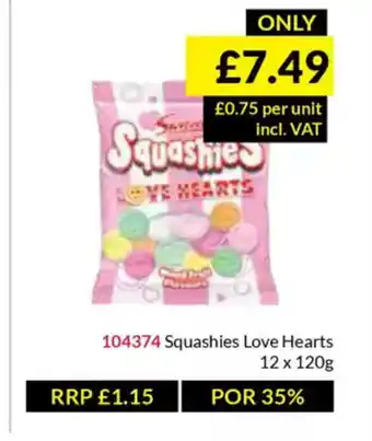 Musgrave MarketPlace Squashies Love Hearts offer