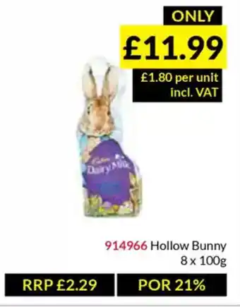 Musgrave MarketPlace Hollow Bunny offer