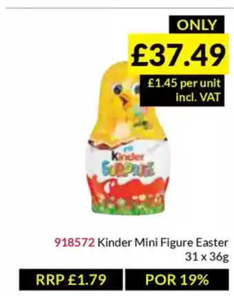 Musgrave MarketPlace Kinder Mini Figure Easter offer