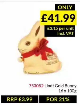 Musgrave MarketPlace Lindt Gold Bunny offer