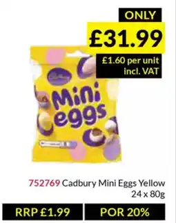 Musgrave MarketPlace Cadbury Mini Eggs Yellow offer