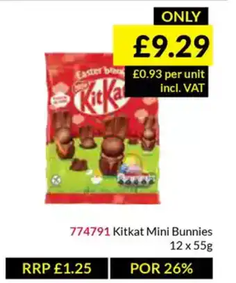 Musgrave MarketPlace Kitkat Mini Bunnies offer