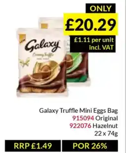 Musgrave MarketPlace Galaxy Truffle Mini Eggs Bag offer