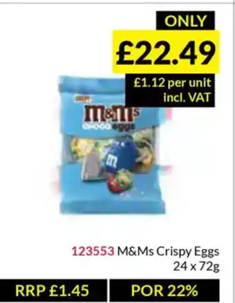 Musgrave MarketPlace M&Ms Crispy Eggs offer