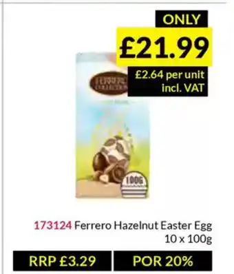 Musgrave MarketPlace Ferrero Hazelnut Easter Egg offer