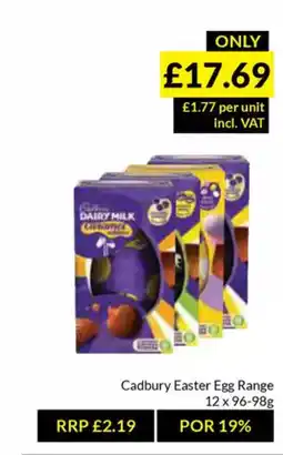 Musgrave MarketPlace Cadbury Easter Egg Range offer