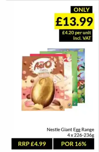 Musgrave MarketPlace Nestle Giant Egg Range offer