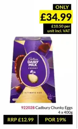 Musgrave MarketPlace Cadbury Chunky Eggs offer