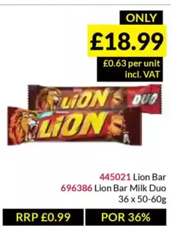 Musgrave MarketPlace Lion Bar offer