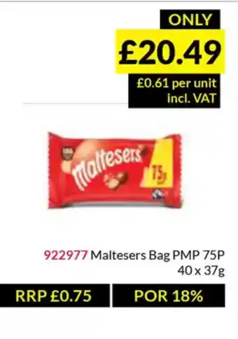 Musgrave MarketPlace Maltesers Bag offer