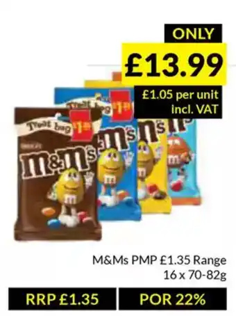 Musgrave MarketPlace M&Ms offer