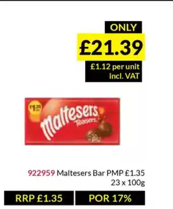 Musgrave MarketPlace Maltesers Bar offer