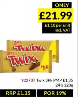 Musgrave MarketPlace Twix 3Pk offer