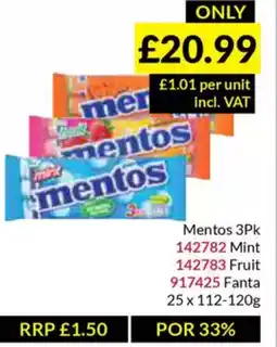 Musgrave MarketPlace Mentos offer