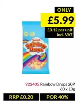 Musgrave MarketPlace Rainbow Drops 20P offer