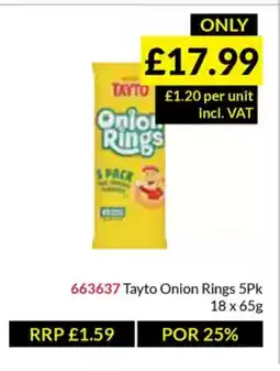 Musgrave MarketPlace Tayto Onion Rings offer