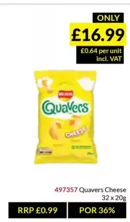 Musgrave MarketPlace Quavers Cheese offer