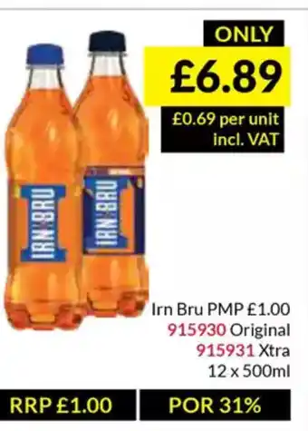 Musgrave MarketPlace Irn Bru offer