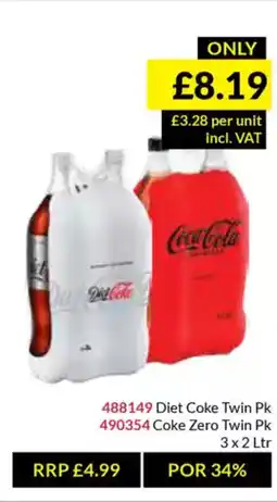 Musgrave MarketPlace Diet Coke Twin offer