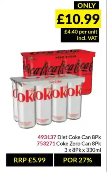 Musgrave MarketPlace Diet Coke Can offer