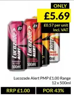 Musgrave MarketPlace Lucozade Alert offer