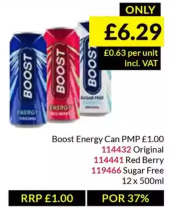 Musgrave MarketPlace Boost Energy Can offer