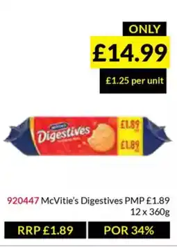 Musgrave MarketPlace McVitie's Digestives offer