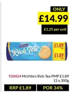 Musgrave MarketPlace McVitie's Rich Tea offer