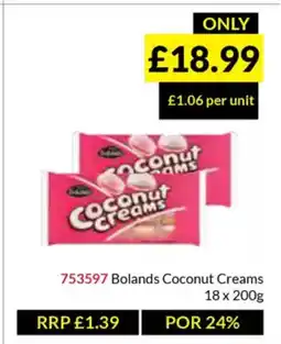 Musgrave MarketPlace Bolands Coconut Creams offer